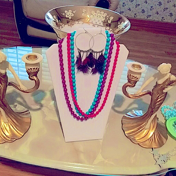 Jewelry - Beautiful hand picked earring and necklaces set